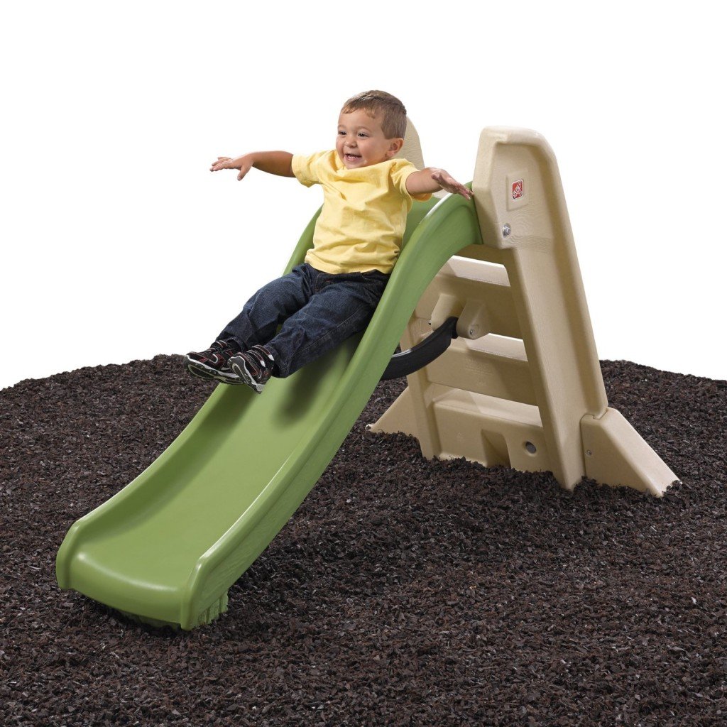 step 2 big folding slide for toddlers - Climbers and Slides